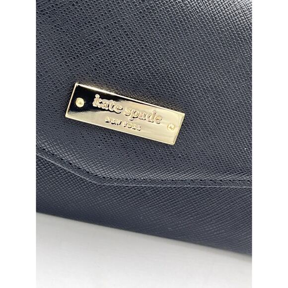Kate Spade New York Saffiano Wristlet For Devices up to 5.7" Black Wallet Clutch - Picture 14 of 14